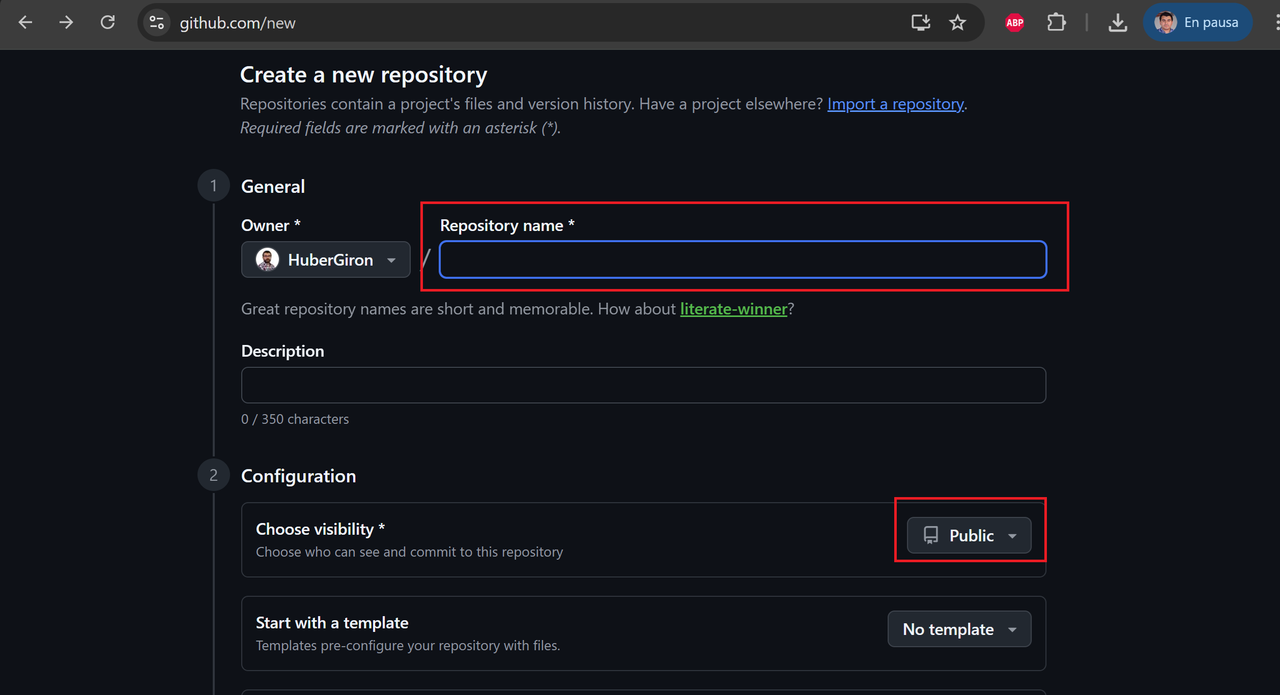 Publicar en GitHub Pages | Wearable